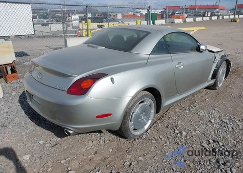 2003 Lexus Sc 430 z USA, uszkodzony, nr VIN JTHFN48Y130043262